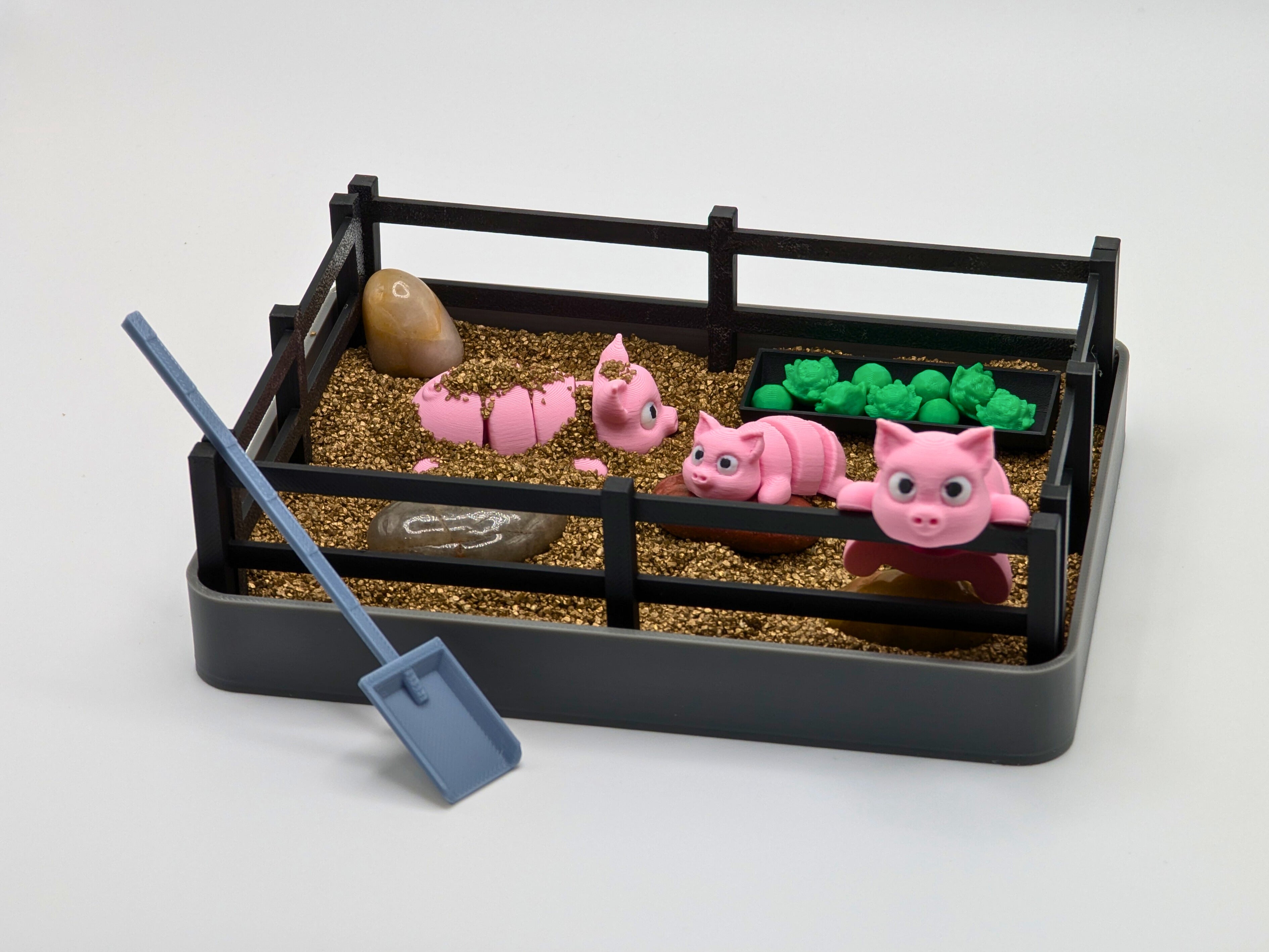 Pig Zen Garden
