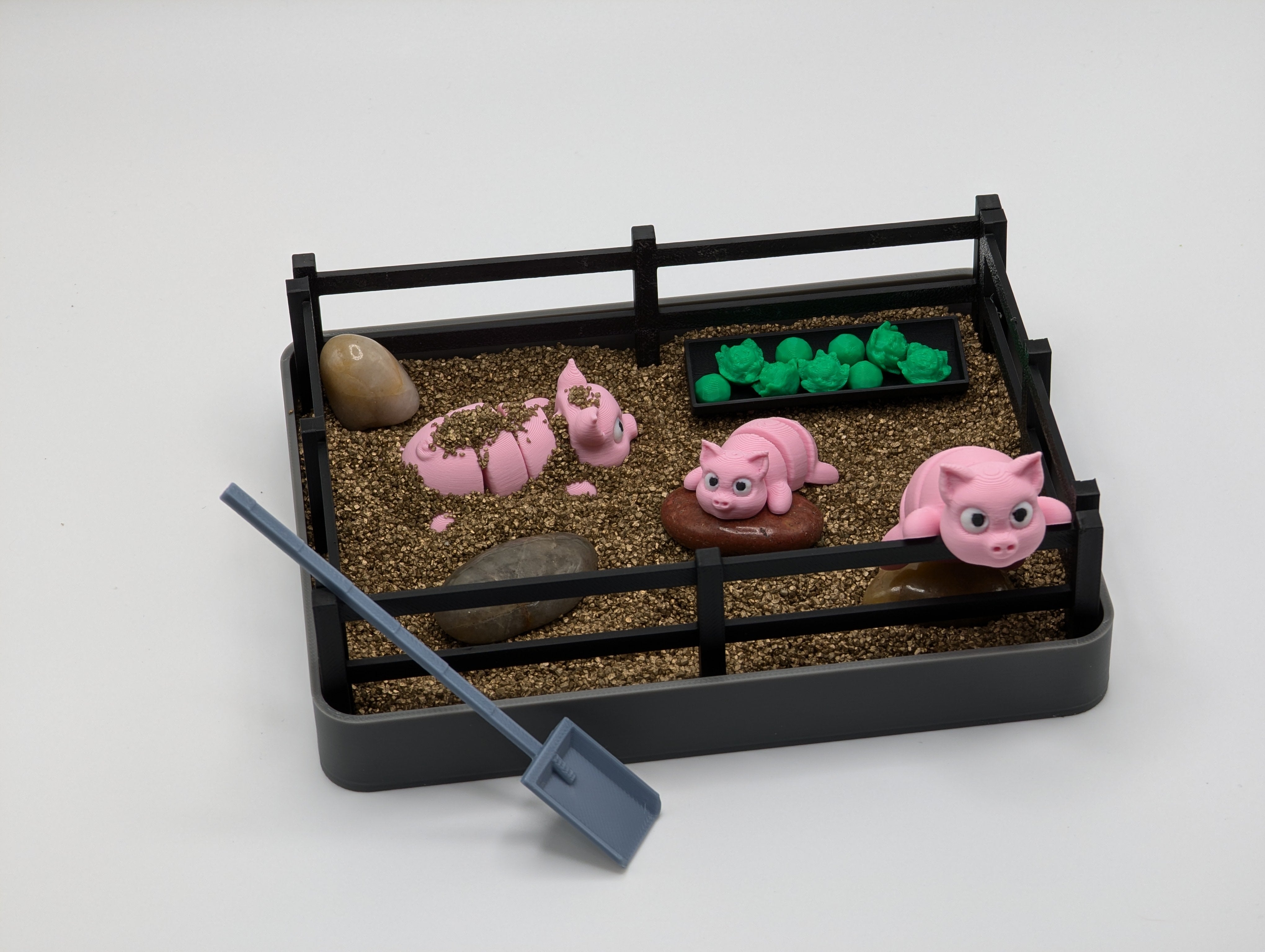 Pig Zen Garden