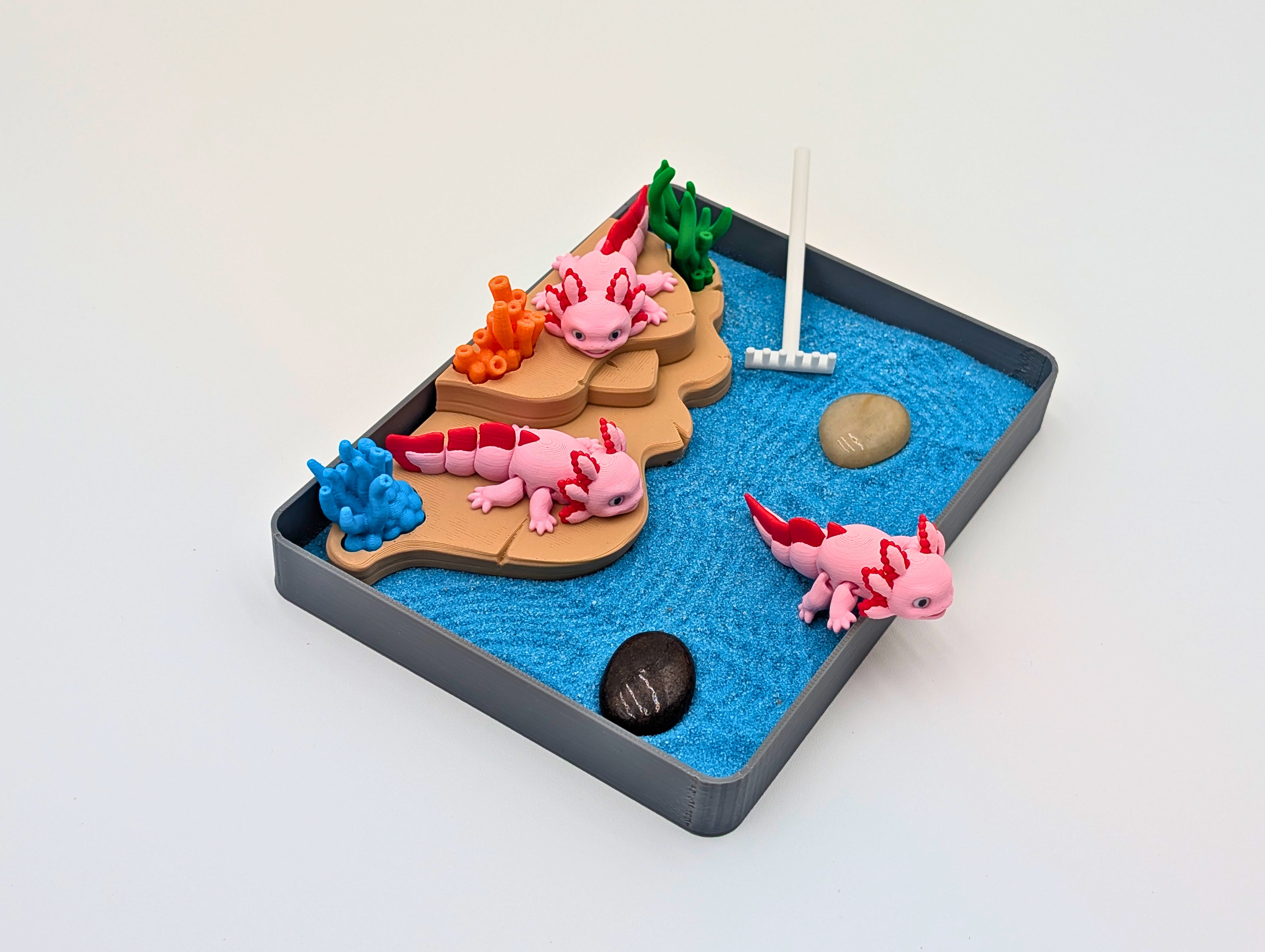 Axolotl Zen Garden