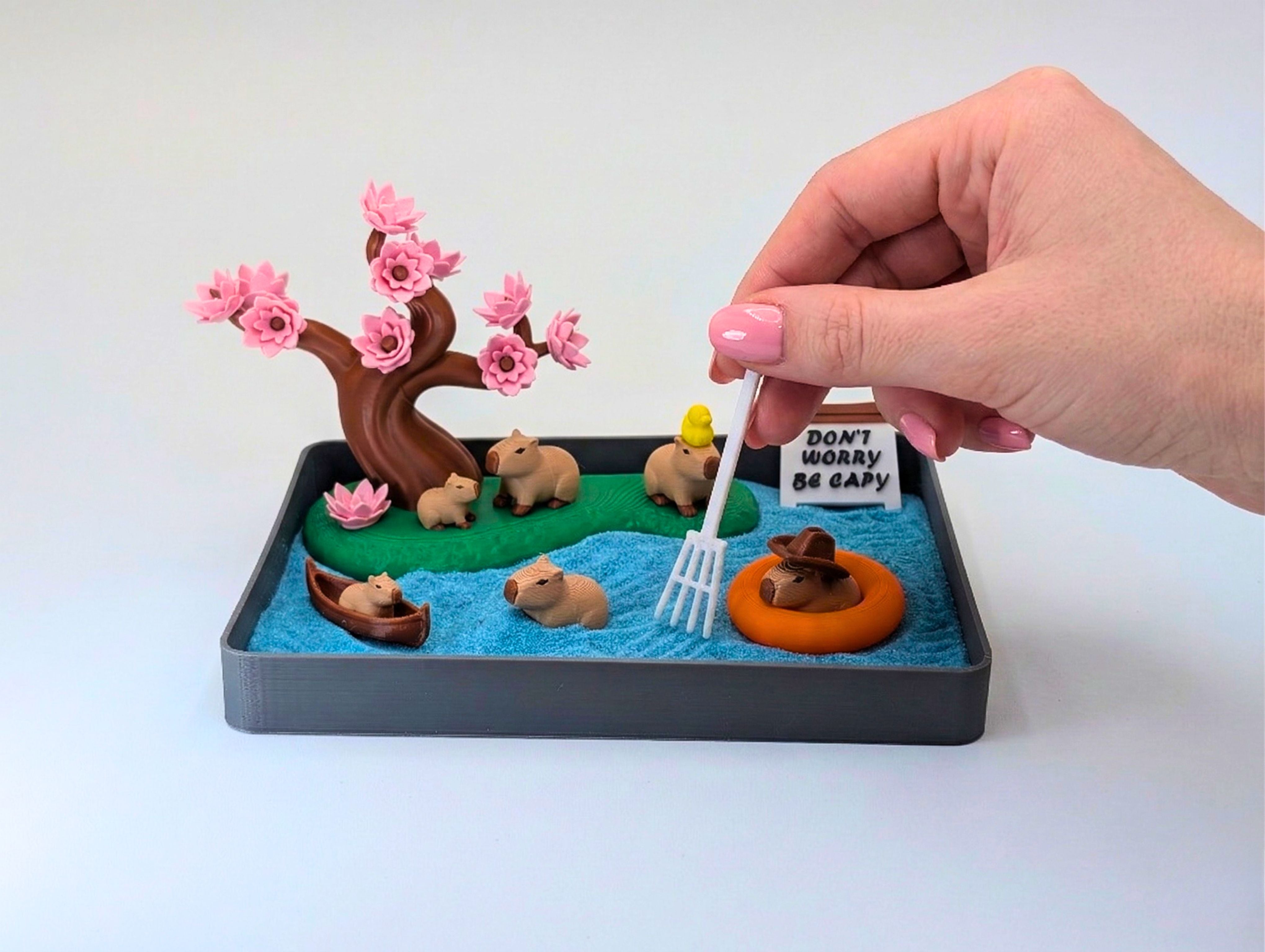 Capybara Zen Garden