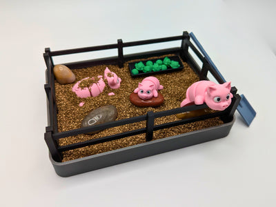 Pig Zen Garden