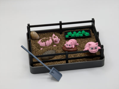 Pig Zen Garden