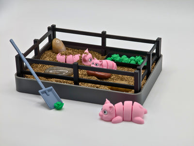 Pig Zen Garden