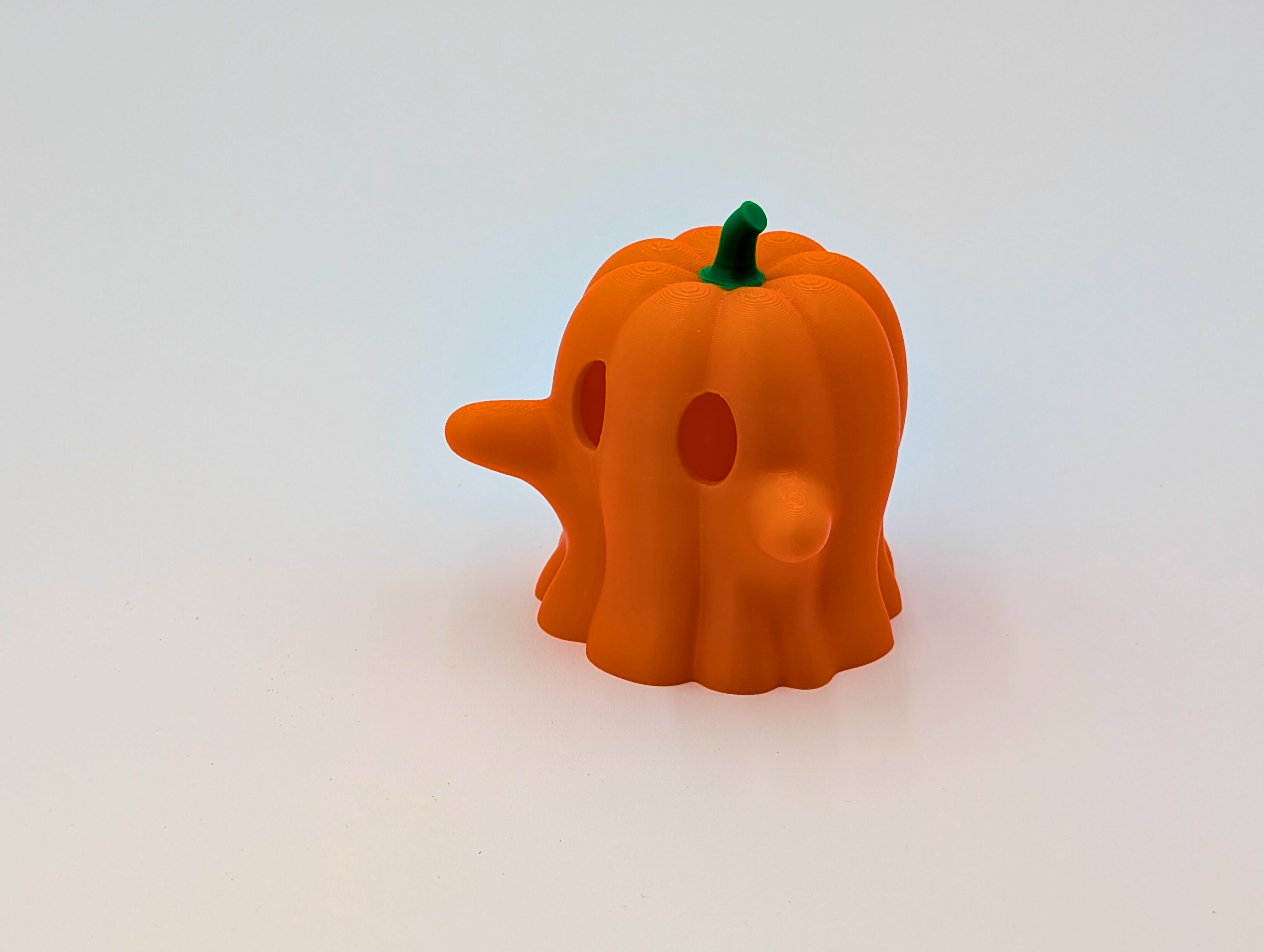 Pumpkin Ghost Tea Light Decor
