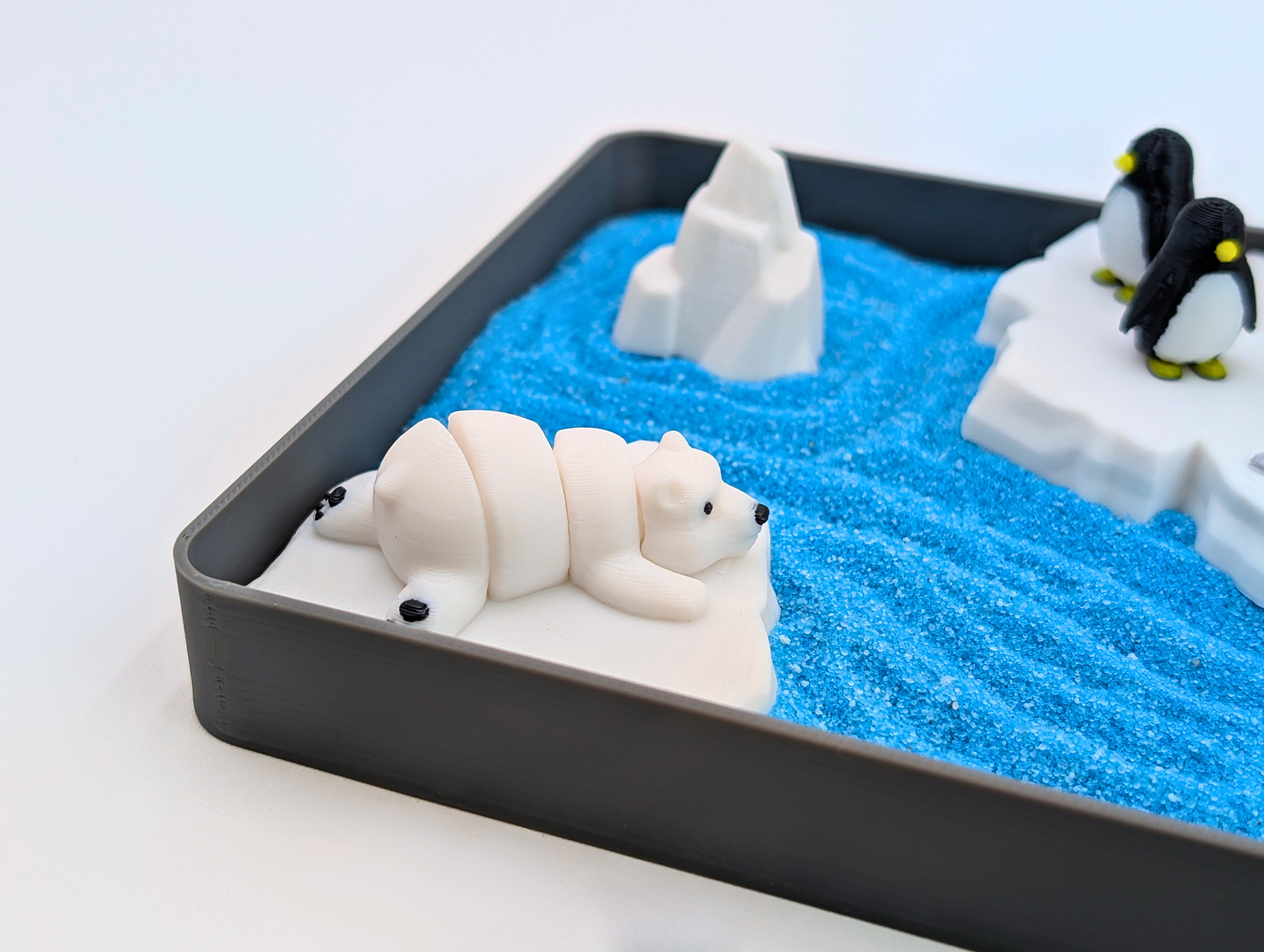 Penguin Zen Garden – UglaForge - Oddly Creative Gifts