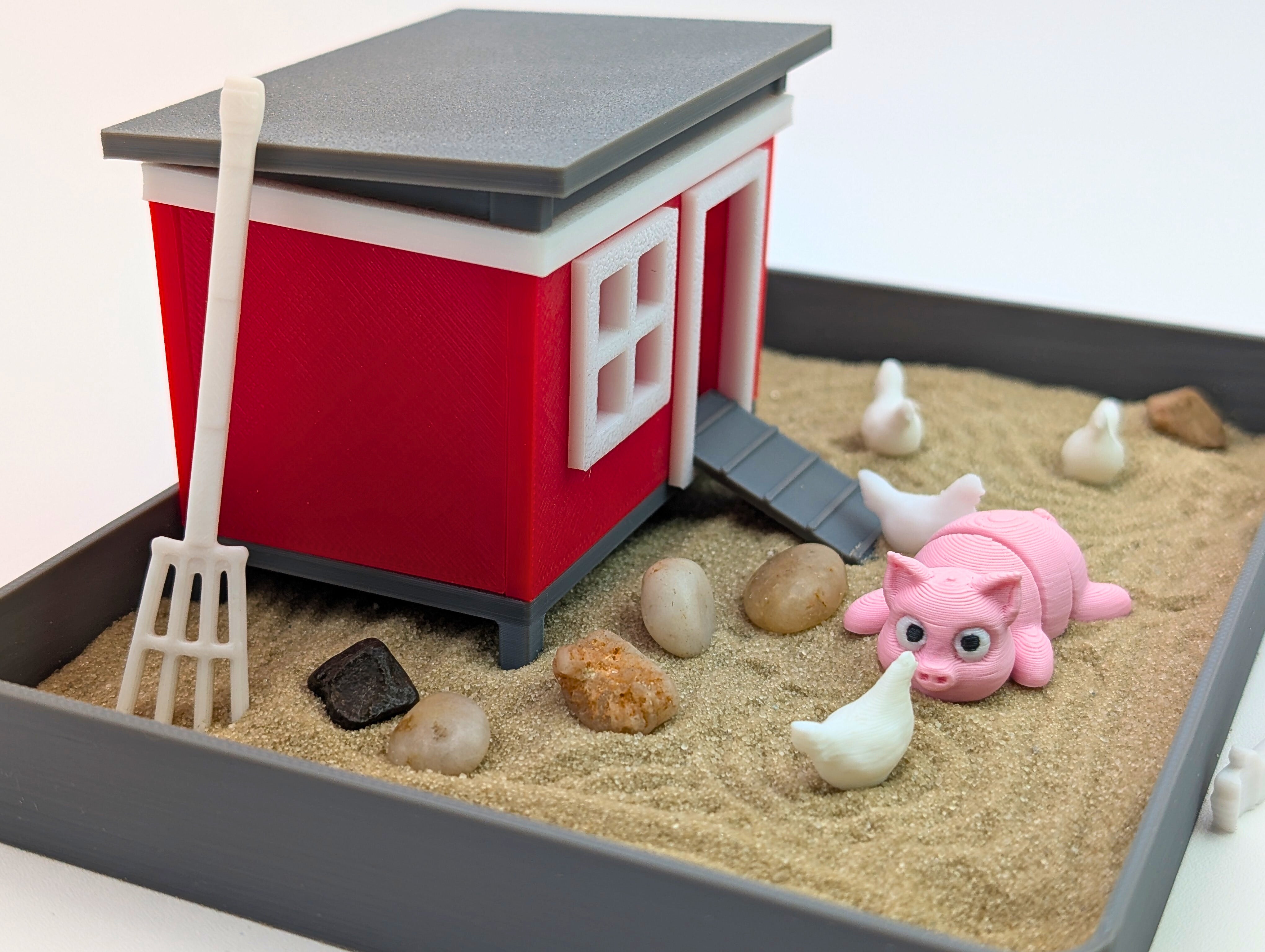 Chicken Zen Garden