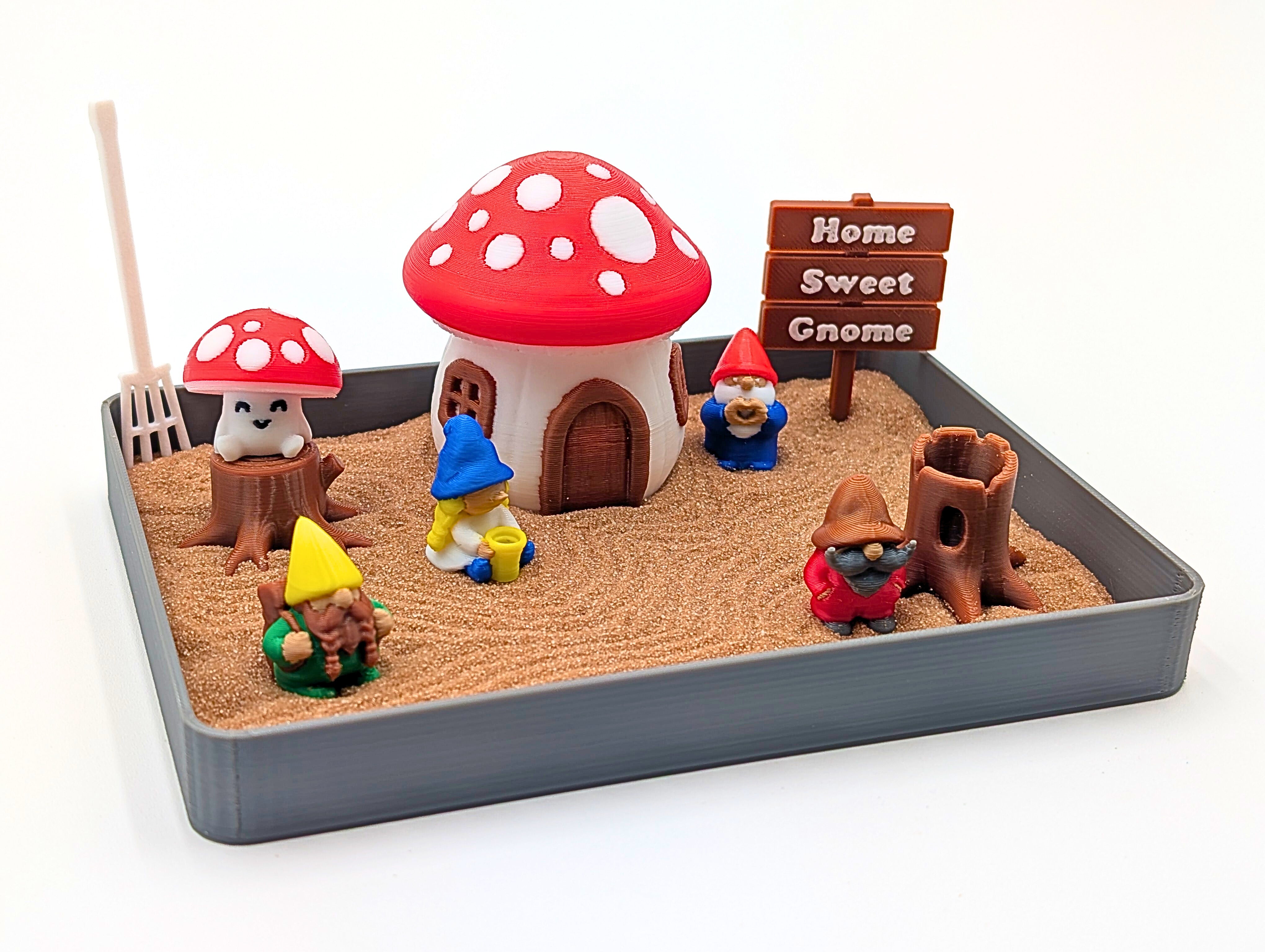 Gnome Zen Garden – UglaForge - Oddly Creative Gifts