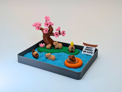 Capybara Zen Garden
