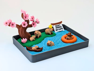Capybara Zen Garden