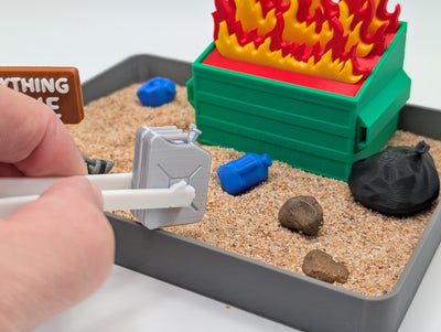 Dumpster Fire Zen Garden