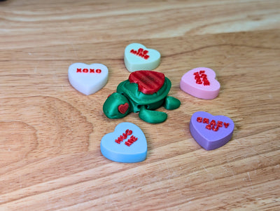 Valentines Heart Magnets ❤