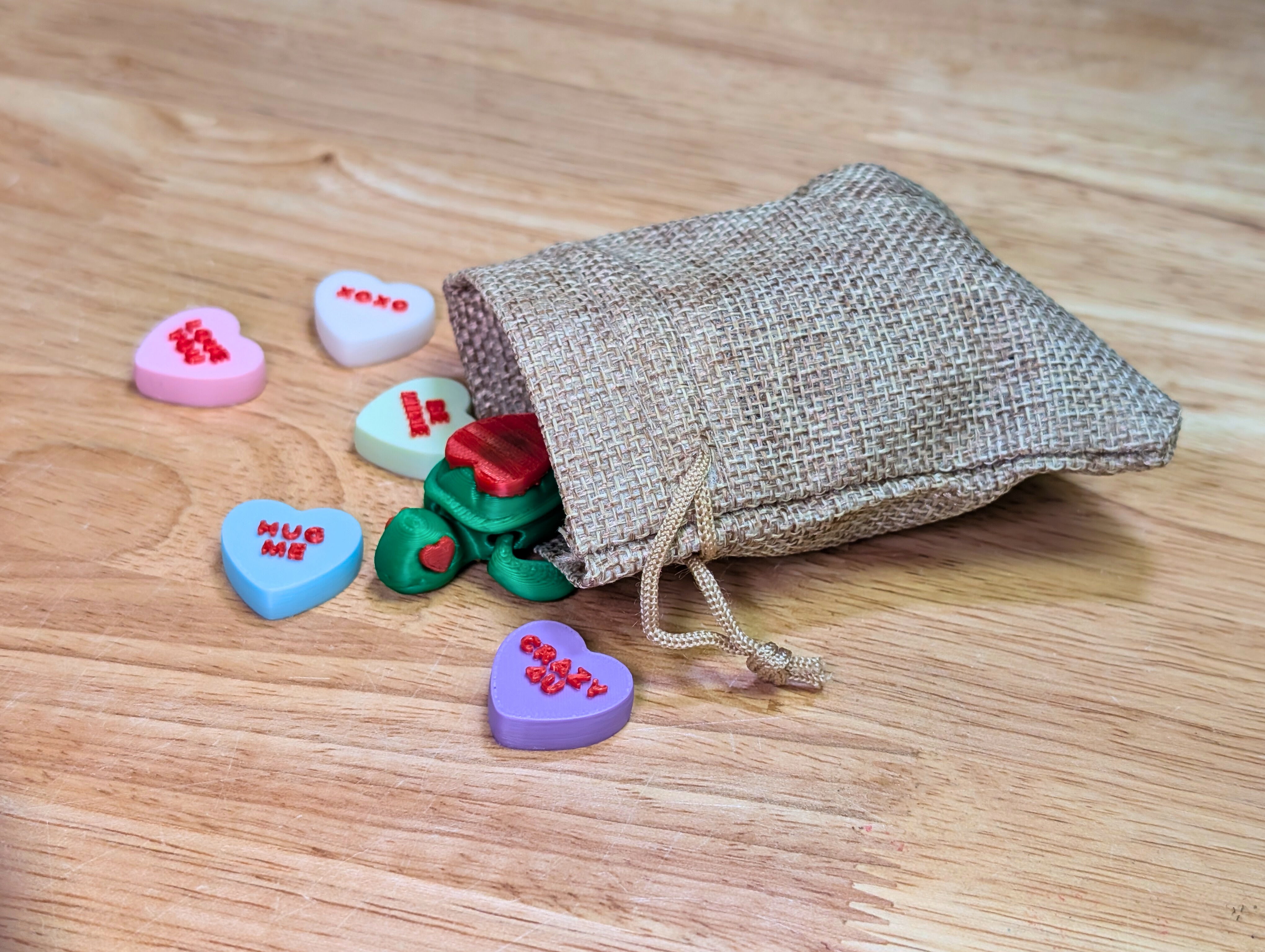 Valentines Heart Magnets ❤