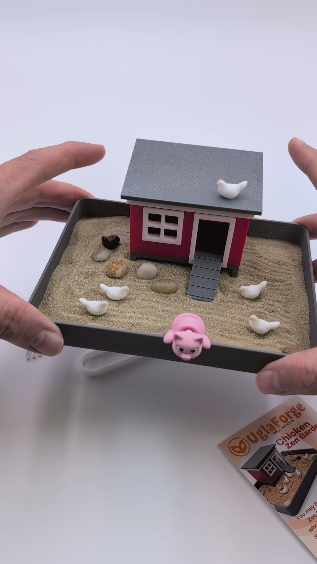 Load video: Chicken Zen Garden